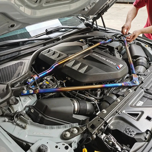 S58 Titanium Strut / Balance Brace | BMW G80 M3 G82/G83 M4 G87 M2