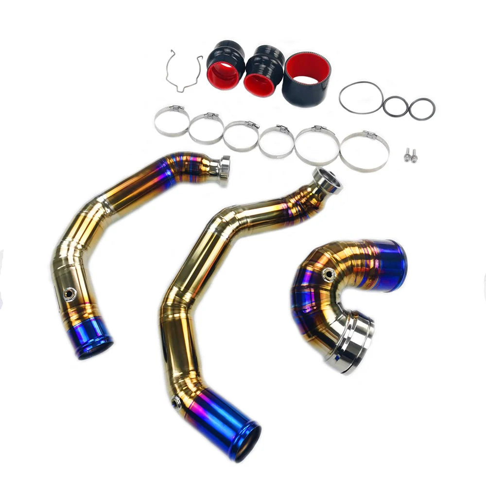 S55 Titanium Charge Pipe + J Pipe Combo | BMW F80 M3 | F82/F83 M4 | F87 M2 Competition