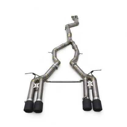 Valved Cat-Back Exhaust System | BMW M2 Competition (F87) | S55