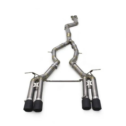 Valved Cat-Back Exhaust System | BMW M2 Competition (F87) | S55