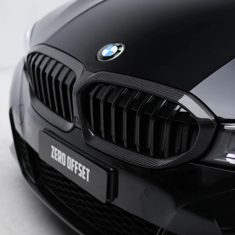 Carbon Fiber Front Grille Trim | BMW 3-Series (G20 Pre-LCI)