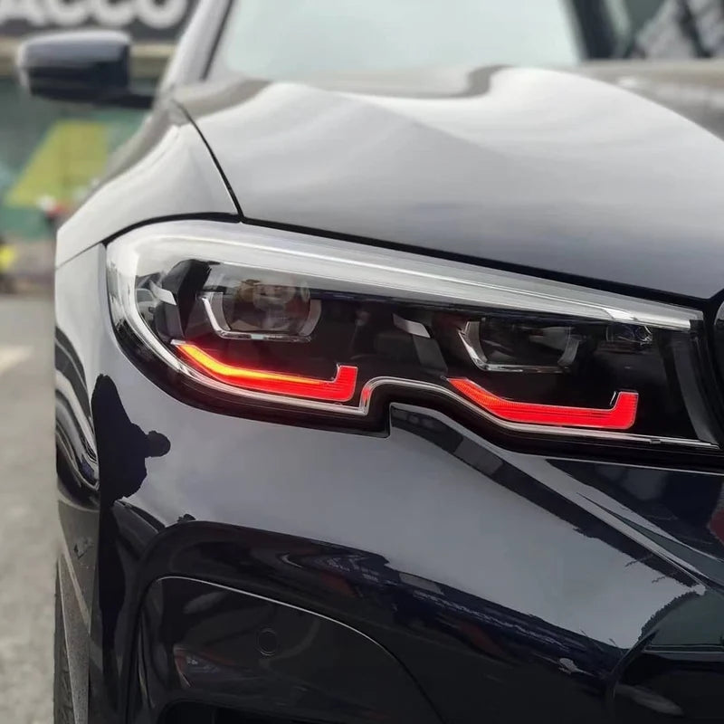 Red DRL Modules | BMW 3-Series (G20) Non-Laser Headlights