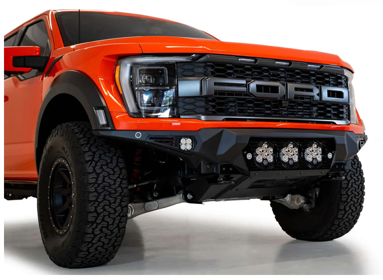 Baja Designs Style Bomber Front Bumper for 2021-2024 Ford F-150 Raptor & Raptor R
