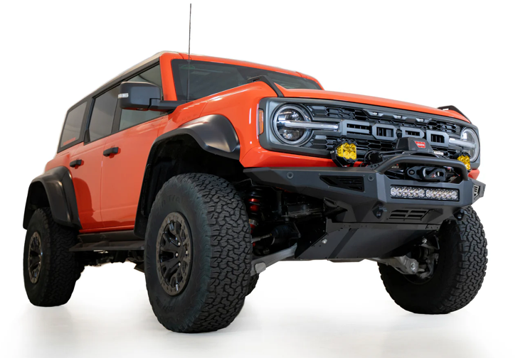 Bronco Raptor Rock Fighter Winch Style Front Bumper 2022-2024