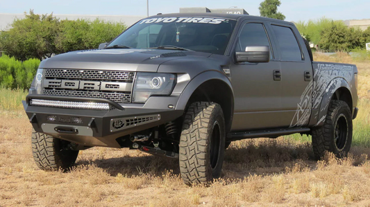 2010-2014 Ford Raptor HoneyBadger Heritage Winch Edition Front Bumper