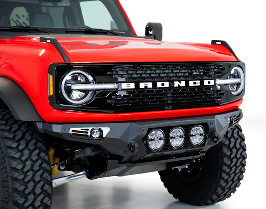 2021-2024 Ford Bronco Tactical Bomber Front Bumper Rigid Edition