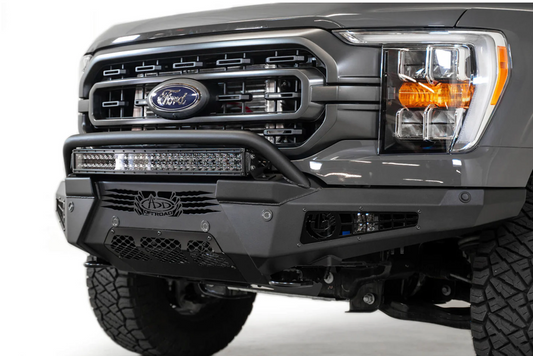 2021-2023 Ford F-150 HoneyBadger Front Bumper with Top Hoop