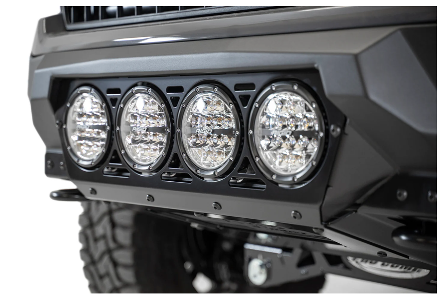 2018-2020 Ford F-150 Bomber Heritage Front Bumper with Rigid Light Mounts