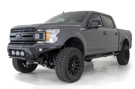 2018-2020 Ford F-150 Bomber Front Bumper Heritage-Inspired with Baja Designs Light Mounts