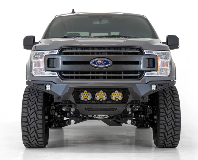 2018-2020 Ford F-150 Bomber Front Bumper Heritage-Inspired with Baja Designs Light Mounts