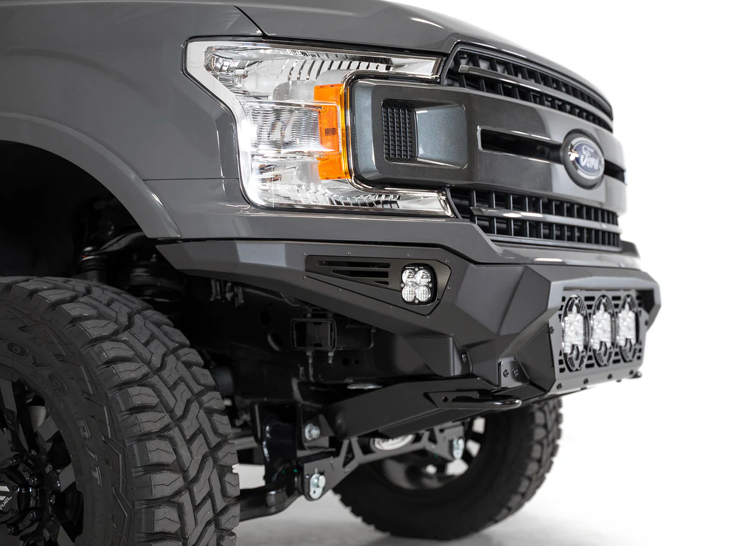 2018-2020 Ford F-150 Bomber Front Bumper Heritage-Inspired with Baja Designs Light Mounts