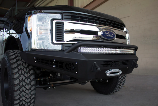 2017-2022 Ford Super Duty HoneyBadger Winch Style Front Bumper