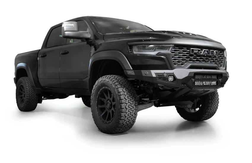 2025 RAM RHO | Bomber Front Bumper (Dual 20” Light Bars)