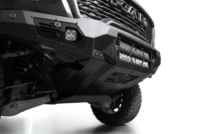 2025 RAM RHO | Bomber Front Bumper (Dual 20” Light Bars)