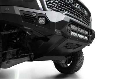 2025 RAM RHO | Bomber Front Bumper (Dual 20” Light Bars)