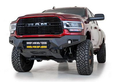 2019-2023 RAM 2500/3500 Bomber Series Front Bumper – Dual 20” Light Bars