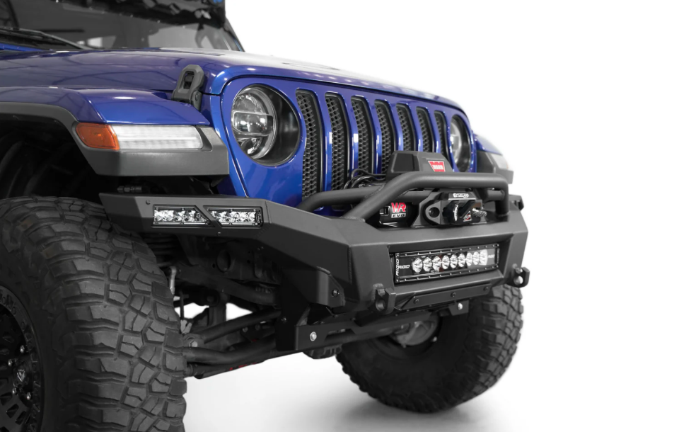 2018-2024 Jeep JL/JT Phantom Series Style Winch Front Bumper