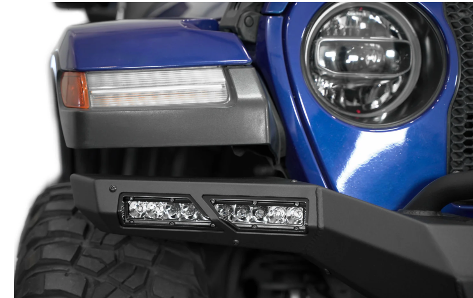 2018-2024 Jeep JL/JT Phantom Series Style Winch Front Bumper