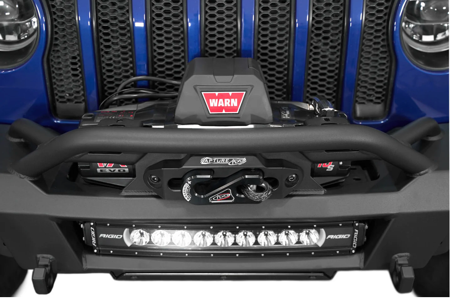 2018-2024 Jeep JL/JT Phantom Series Style Winch Front Bumper