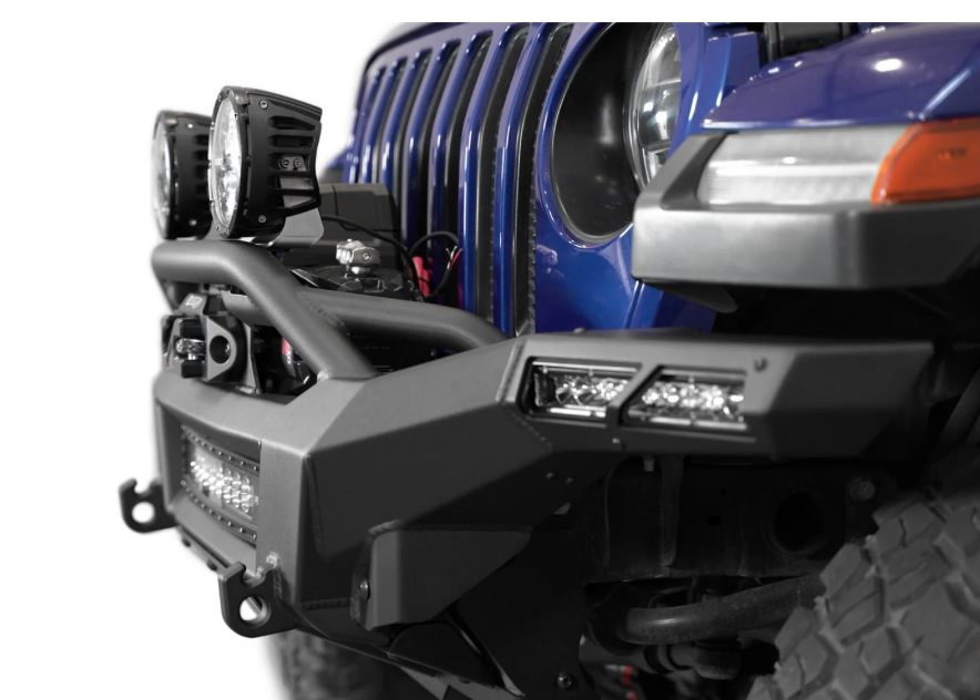 2018-2024 Jeep JL/JT Phantom Series Style Winch Front Bumper