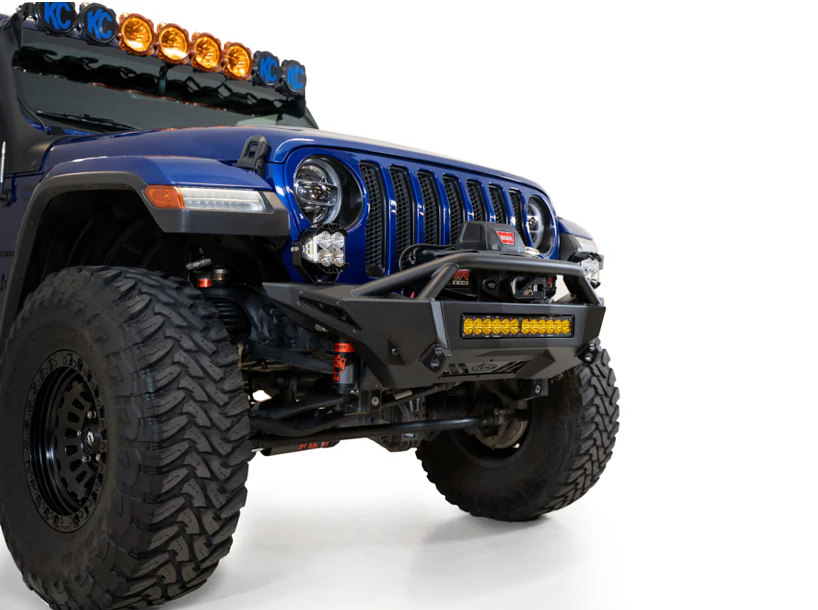 2018-2024 Jeep JL/JT Tactical Stealth Style Front Bumper