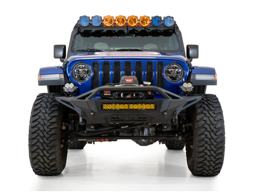 2018-2024 Jeep JL/JT Tactical Stealth Style Front Bumper