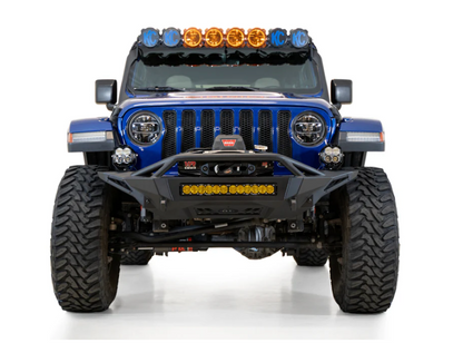2018-2024 Jeep JL/JT Tactical Stealth Style Front Bumper
