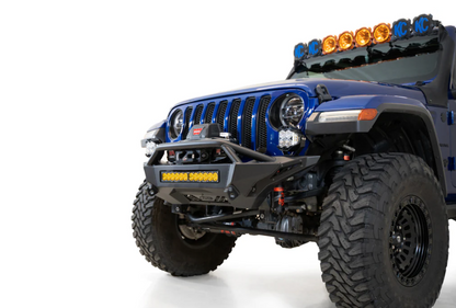 2018-2024 Jeep JL/JT Tactical Stealth Style Front Bumper