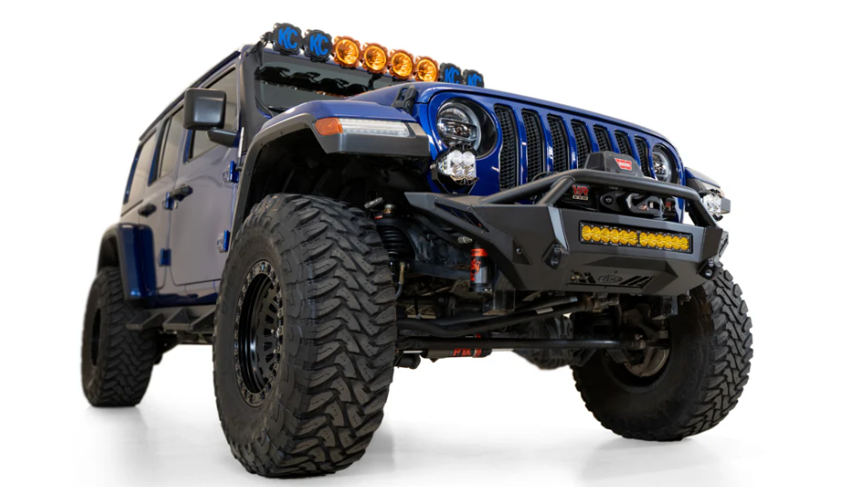 2018-2024 Jeep JL/JT Tactical Stealth Style Front Bumper