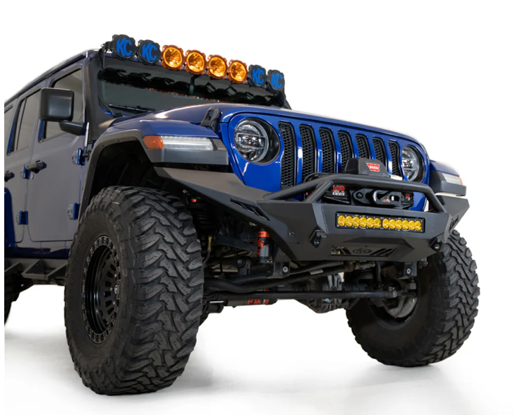 2018-2024 Jeep JL/JT Tactical Stealth Full-Width Front Bumper