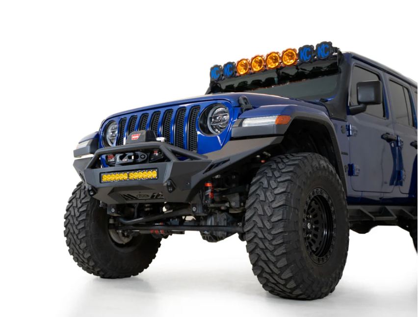 2018-2024 Jeep JL/JT Tactical Stealth Full-Width Front Bumper