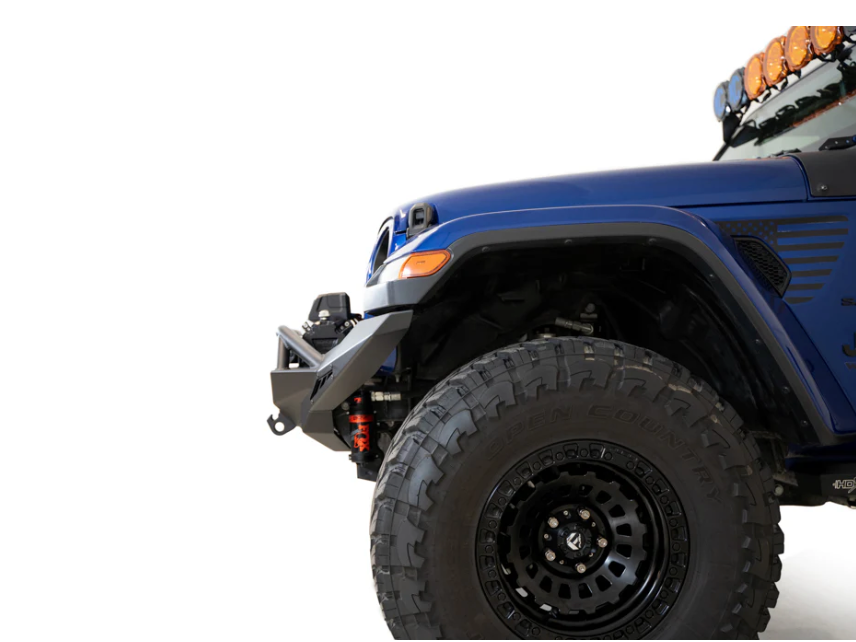 2018-2024 Jeep JL/JT Tactical Stealth Full-Width Front Bumper