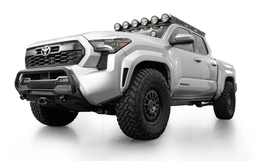 2024+ Toyota Tacoma Tactical Stealth Winch Front Bumper with Top Hoop and Center Mount