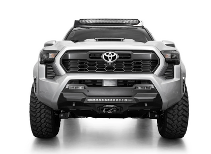 2024+ Toyota Tacoma Tactical Stealth Style Winch Front Bumper with Top Hoop