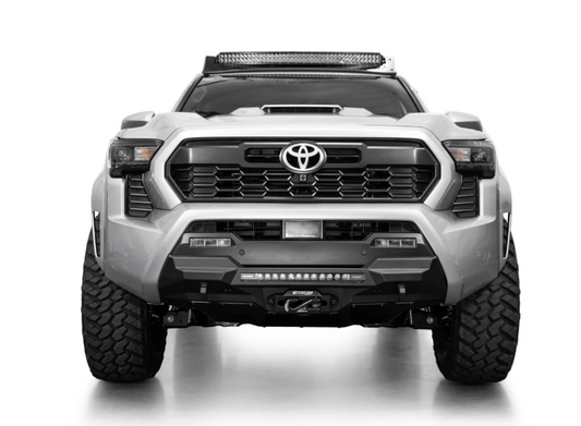 2024+ Toyota Tacoma Tactical Stealth Style Winch Front Bumper with Top Hoop