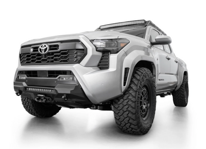 2024+ Toyota Tacoma Tactical Stealth Style Winch Front Bumper with Top Hoop