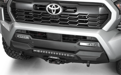 2024+ Toyota Tacoma Tactical Stealth Style Winch Front Bumper with Top Hoop