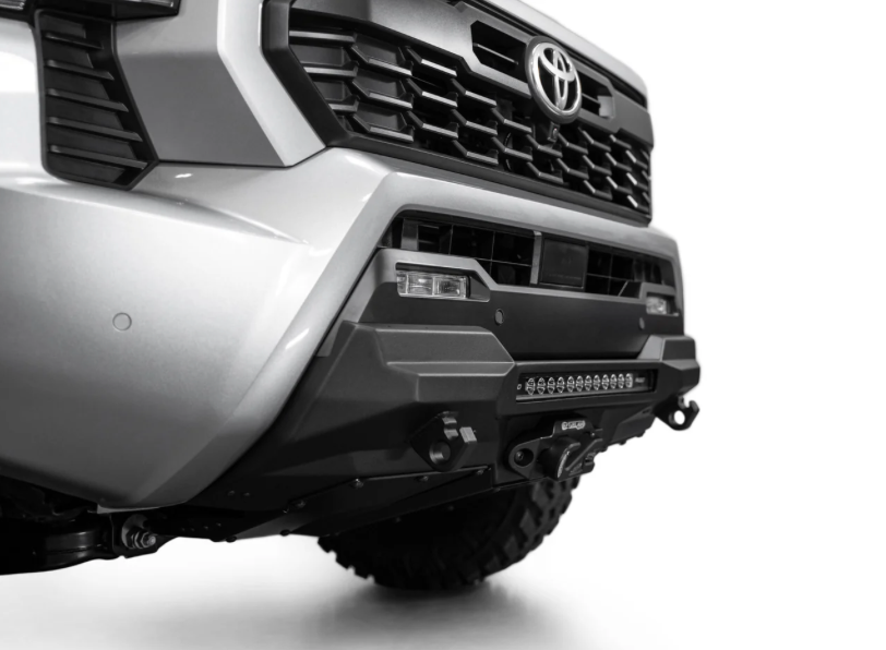 2024+ Toyota Tacoma Tactical Stealth Style Winch Front Bumper with Top Hoop