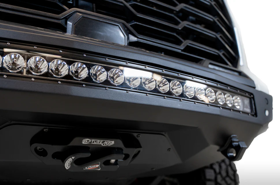 2022-2024 Toyota Tundra Tactical Stealth Style Winch Front Bumper