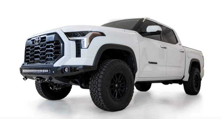 2022-2024 Toyota Tundra Tactical Stealth Style Winch Front Bumper