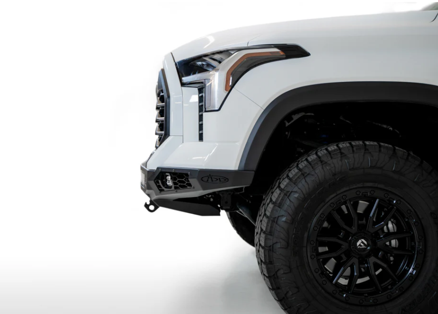 2022-2024 Toyota Tundra Tactical Stealth Style Winch Front Bumper