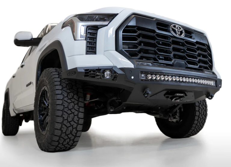 2022-2024 Toyota Tundra Tactical Stealth Style Winch Front Bumper