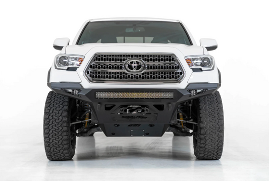 2016-2023 Toyota Tacoma Tactical Stealth Off-Road Winch Front Bumper