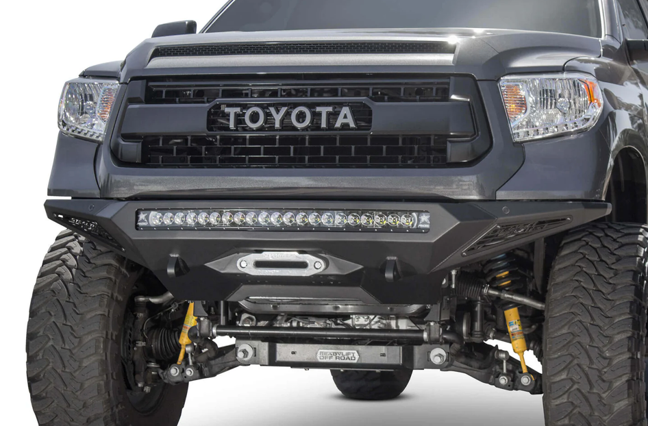 2014-2021 Toyota Tundra Tactical Stealth Winch-Ready Front Bumper