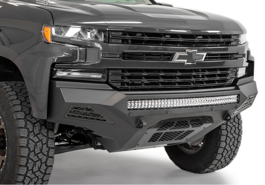 2019-2021 Chevy Silverado 1500 Tactical Stealth Front Bumper