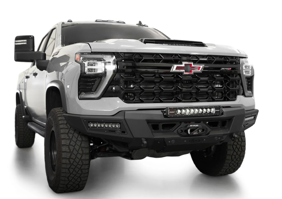 2024+ Chevy Silverado 2500/3500 Phantom Defender Winch Style Front Bumper