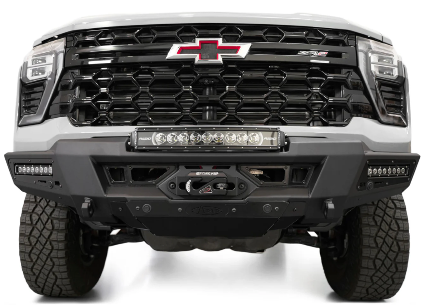 2024+ Chevy Silverado 2500/3500 Phantom Defender Winch Style Front Bumper