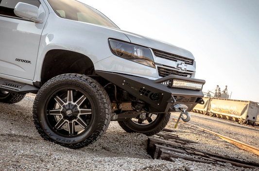 2015-2020 Chevy Colorado & GMC Canyon HoneyBadger Style With Heritage Design Front Bumper