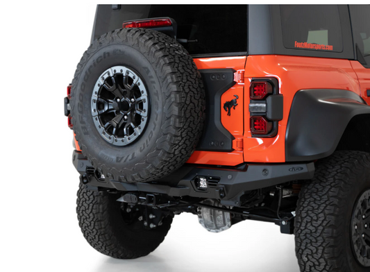 2022-2024 Ford Bronco Raptor Tactical Bomber Style Rear Bumper