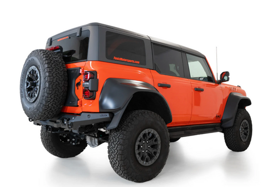 2022-2024 Ford Bronco Raptor Tactical Bomber Style Rear Bumper